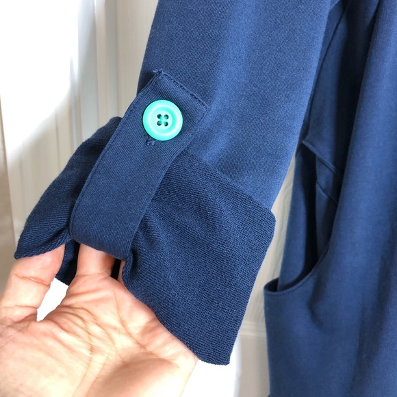 Matilda Jane A Million Little Things Cotton Blend Pockets Zipper Button Jacket L - Picture 4 of 16